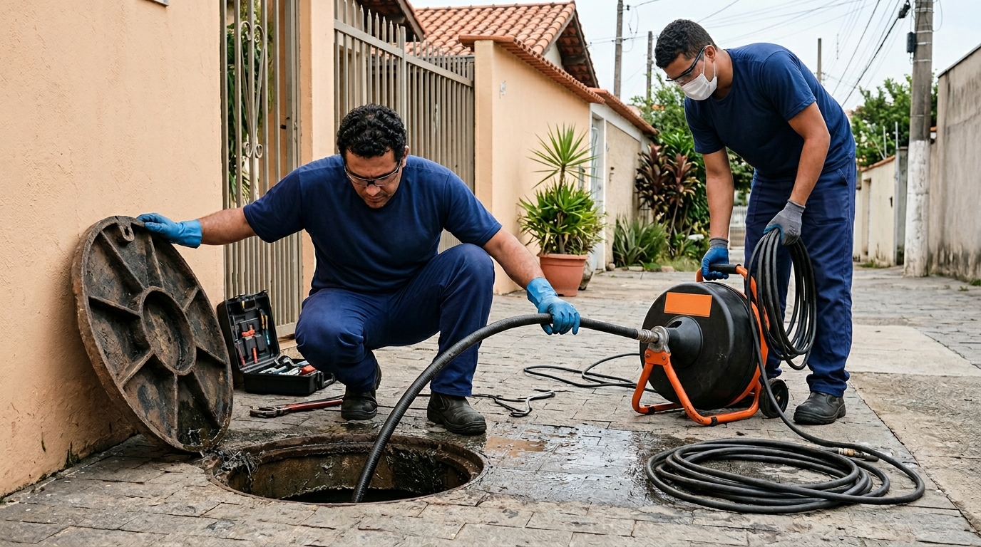Desentupidora perto de mim em Serra-ES